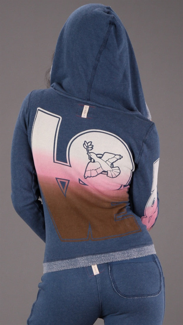Gypsy 05 Love Hoodie in Blue
