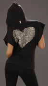 Gypsy 05 City Love Hoodie in Charcoal