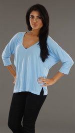 Gypsy 05 City Love Baggy Top in Blue