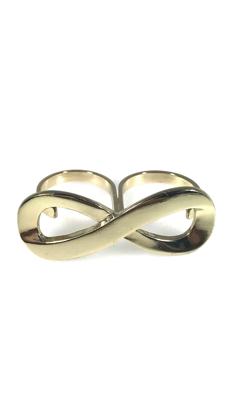 Infinity Symbol Rhinestone Ring - LilyFair Jewelry
