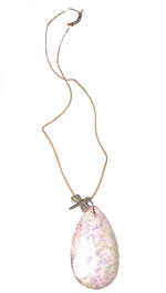Apparel Addiction Dragonfly Crystal Stone Necklace