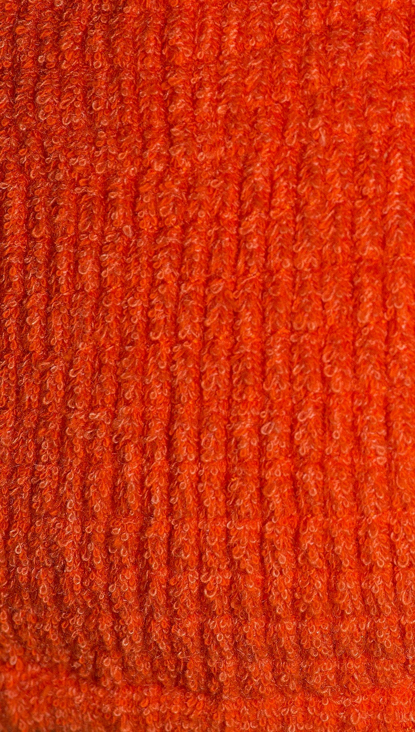 Indah Tahiti Solid Ruched String Bikini Top Coral Cut Out  | ShopAA