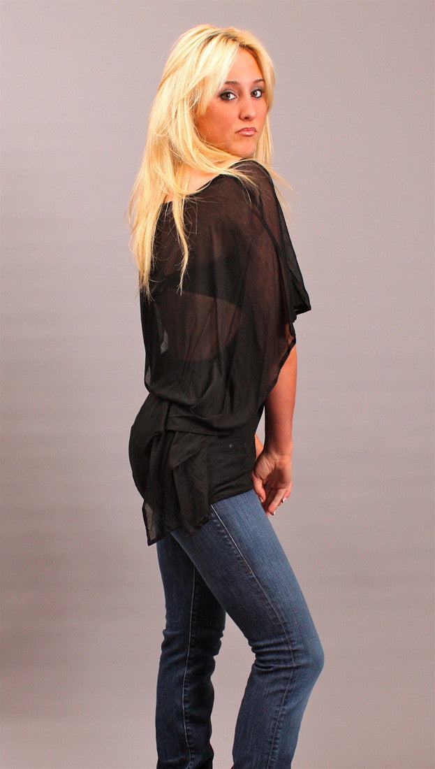 Iron by Sheri Bodell Caftsn in Black