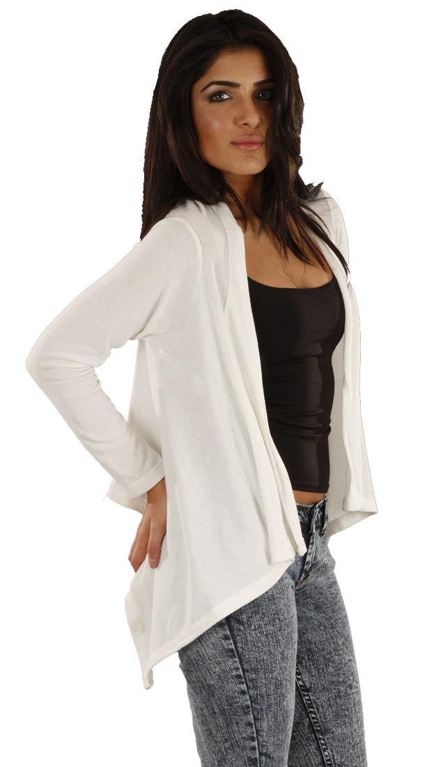 Jet John Eshaya Cropped Cardigan in Cream