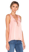 the lotus tank from the jetset diaries pink blush
