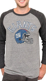 Junk Food Clothing NFL New York Giants Raglan