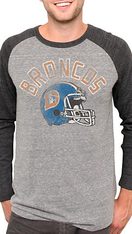 Junk Food Clothing NFL Denver Broncos Raglan
