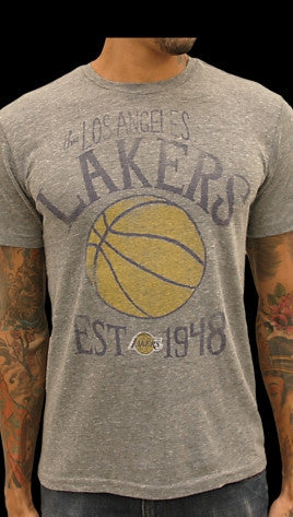 Los Angeles Lakers Women's Junk Food NBA Long Sleeve Logo T