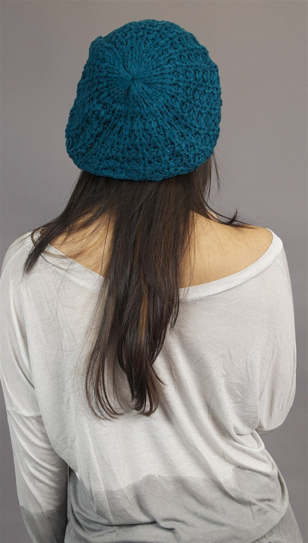 Fruit Crochet Hats For Women - Handmade Knitted Beret With