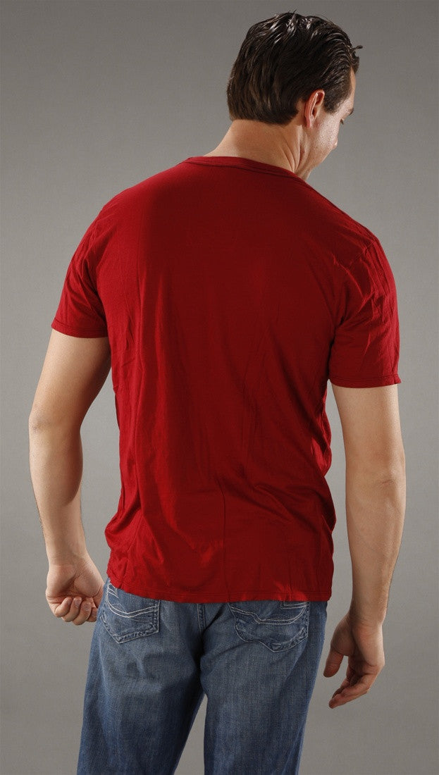 Kinetix Les Yeux Tee in Crimson