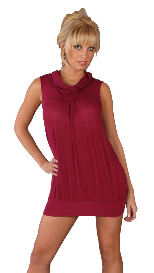 Apparel Addiction Hypnotic Scoop Neck Tank Fuchsia