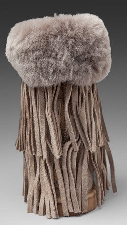 Koolaburra fringe wedge boots discount