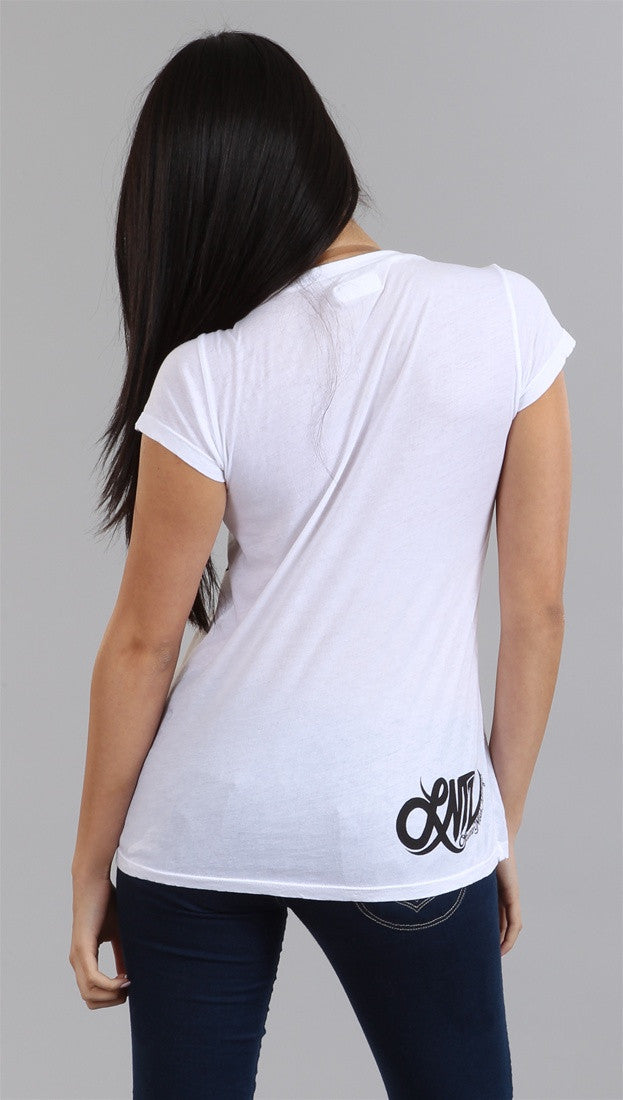 Lauren Moshi Tegan Love Crew in White