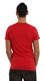 Local Celebrity Mens Team 'I' Player Tee Shirt in Red 