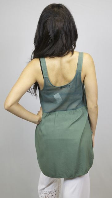 Local Celebrity Del Mar Tank in Steel Blue