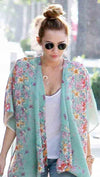 Lover + Friends Lovebirds Kimono in Springtime Floral