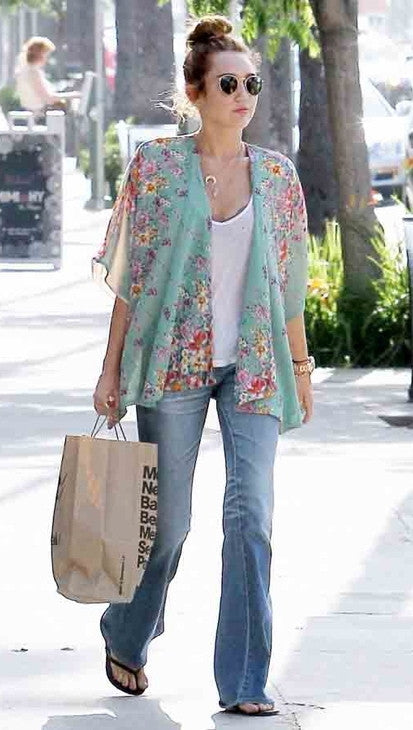 Lover + Friends Lovebirds Kimono in Springtime Floral