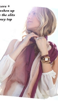 Lovers + Friends Daydream Blouse in White - As seen on Kristin Cavallari