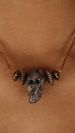 Lynnie B. Multi-Colored Skull Necklace