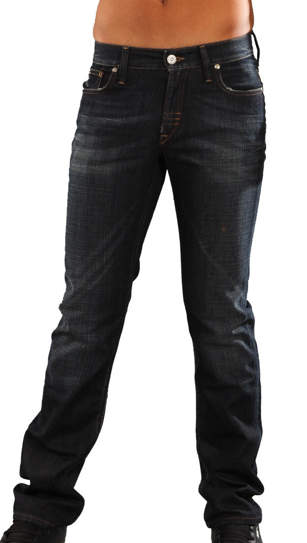 Meltin Pot Mens Marvin Broken Twill Slim Jean in UB100