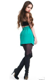 Naven Bubble Skirt in Turquoise