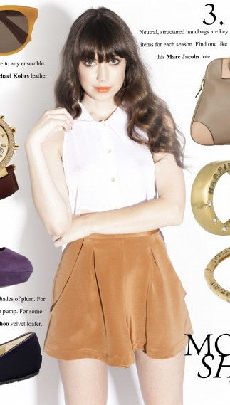 Naven Monroe Short in Copper