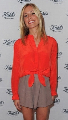 Naven Monroe Shorts in Tan <P>As Seen on Kristin Cavallari