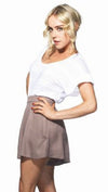 Naven Monroe Shorts in Tan <P>As Seen on Kristin Cavallari