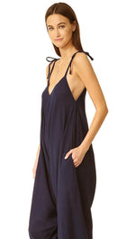 9 Seed Bali Jumpsuit in Black Swim Cover Up