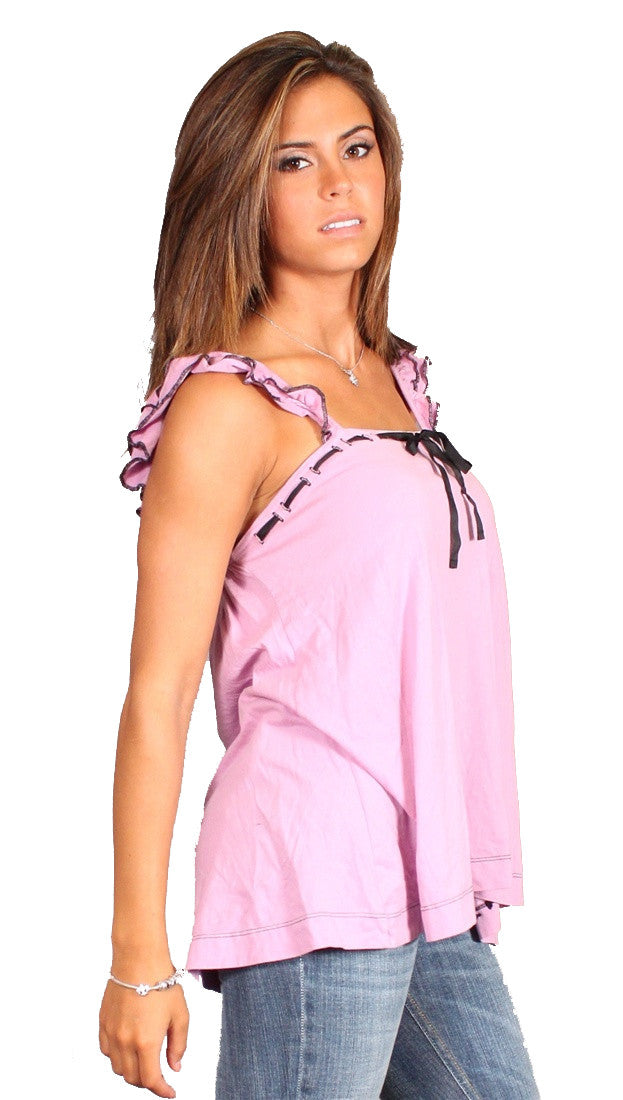 Project E Vintage XX Trapeze Sleeveless Tank Top Lilac