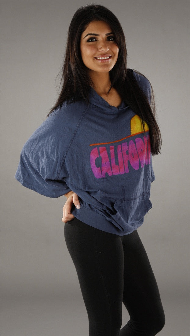 Public Library California Sun Hoodie in Navy
