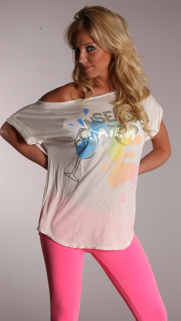 Public Library Drink Wine Tee