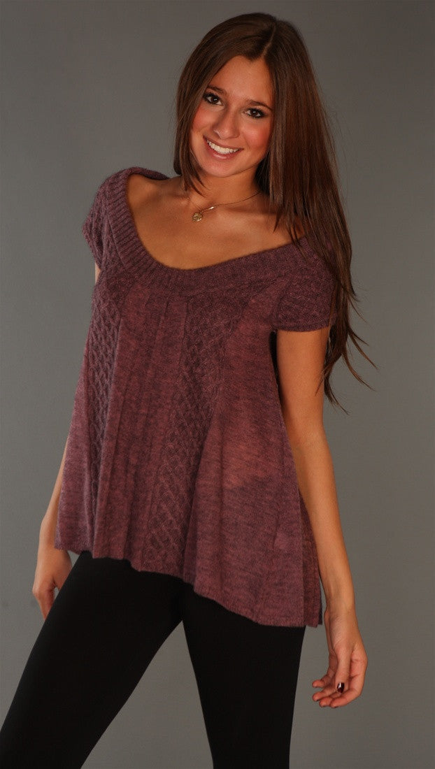 Qi Cashmere Scoopneck Top