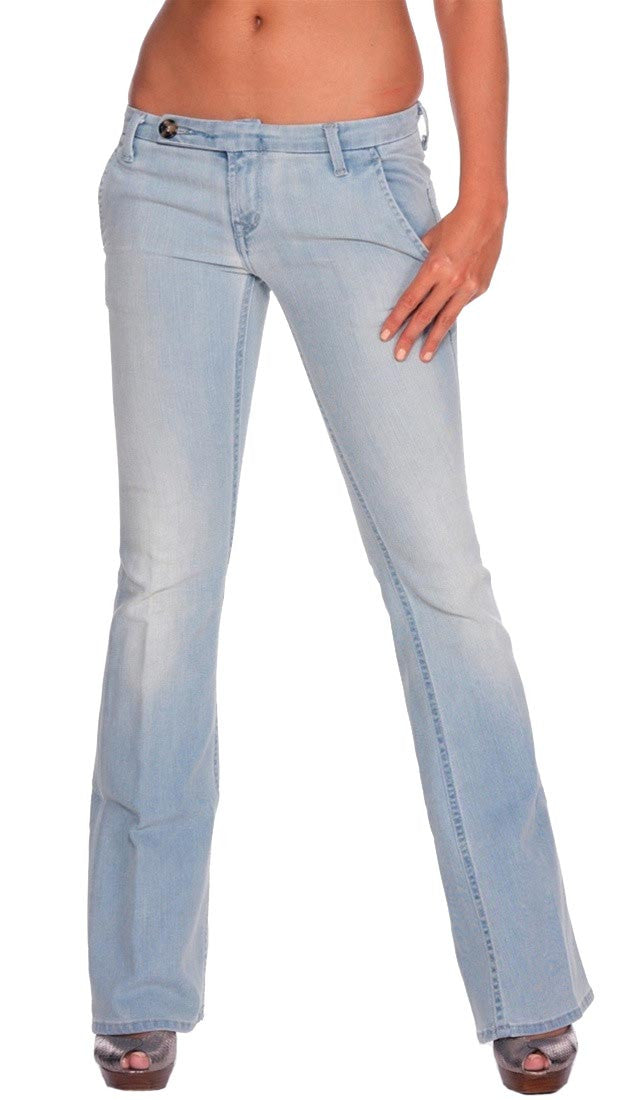 Raven Denim Mackenzie Braided Trouser Pant in Zen