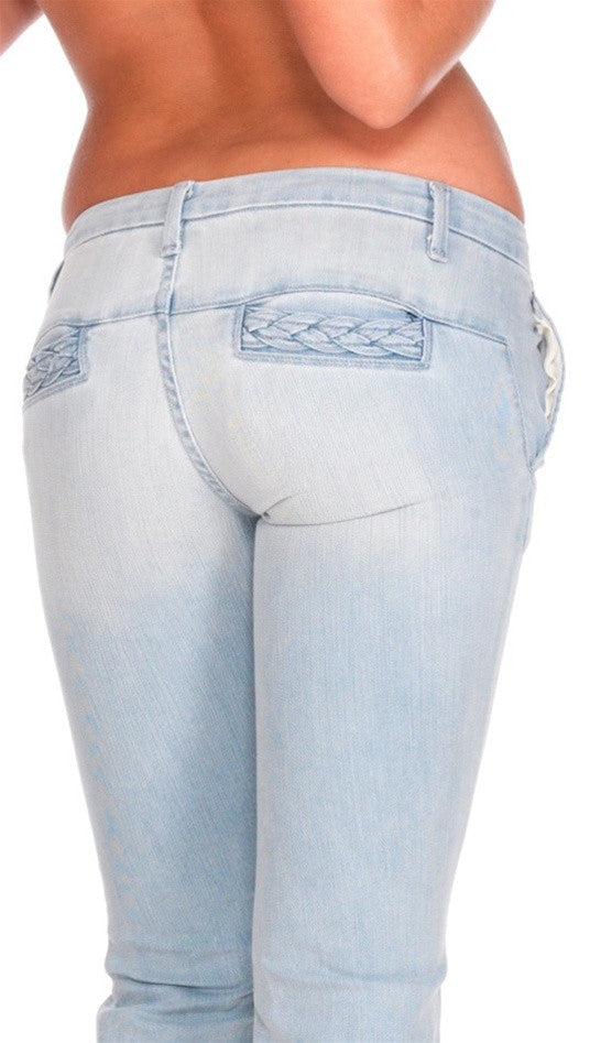 Raven Mackenzie Braided Trouser in Zen