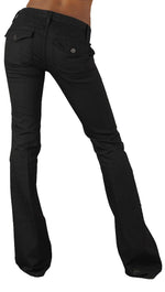 Raven Denim Sierra Trousers in Black