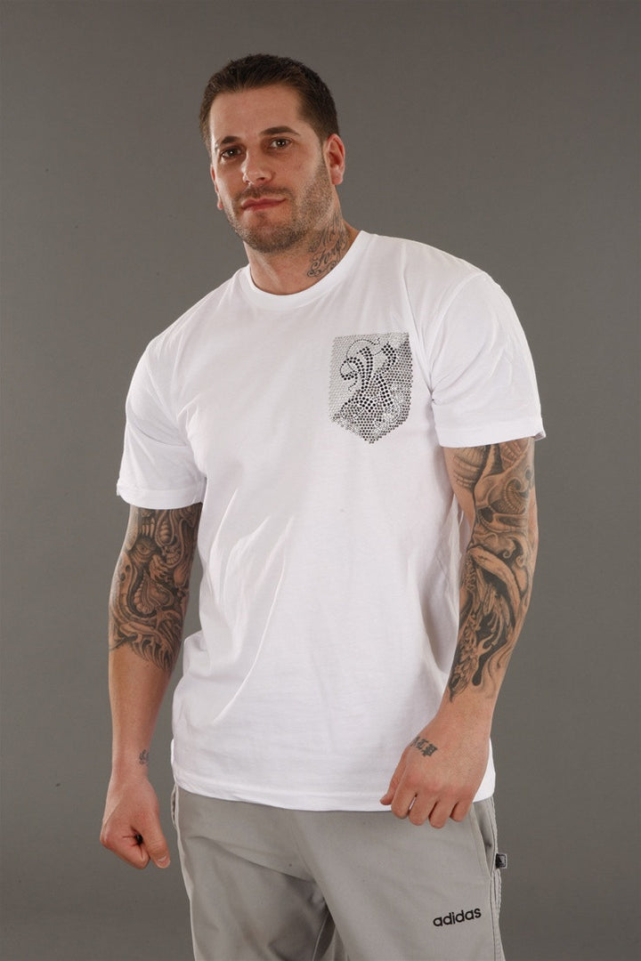 Rawyalty Rock On Tee in White