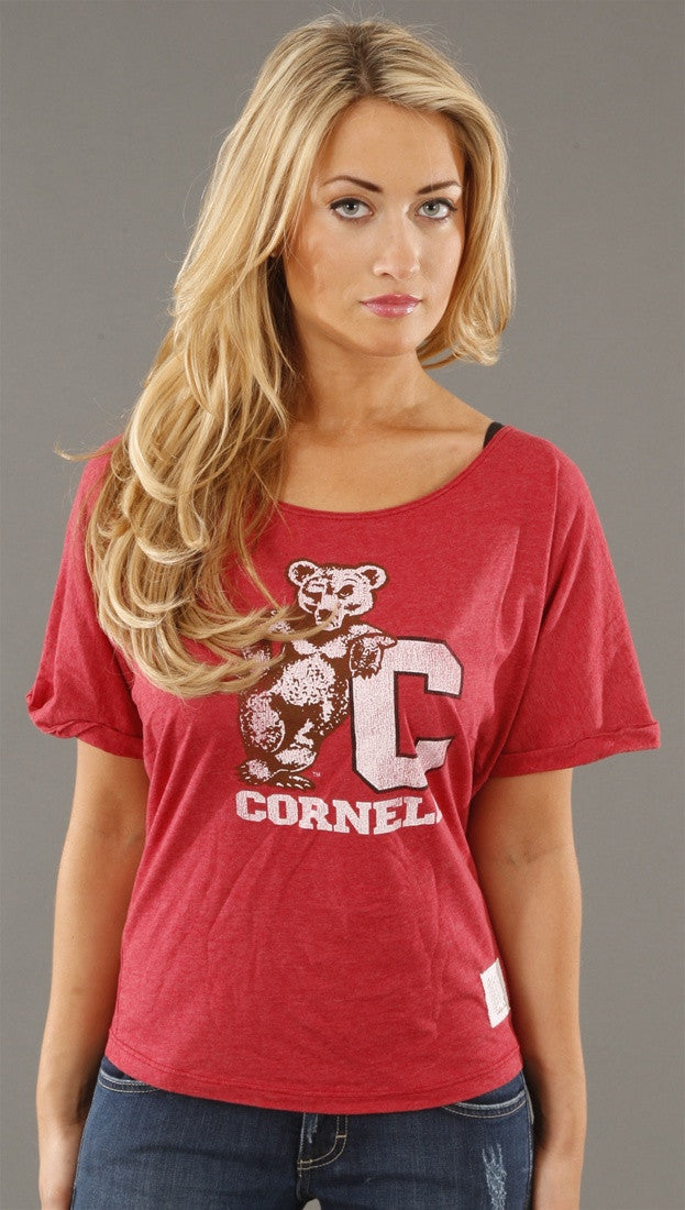 Retro Sport Cornell University Dolman Tee