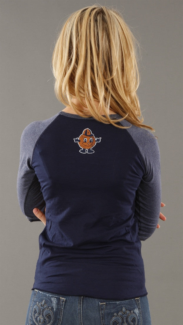 Retro Sport Syracuse University Orangemen Raglan Tee