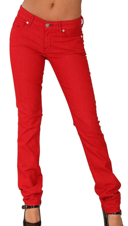 Rich & Skinny Sleek Skinny Jean Red