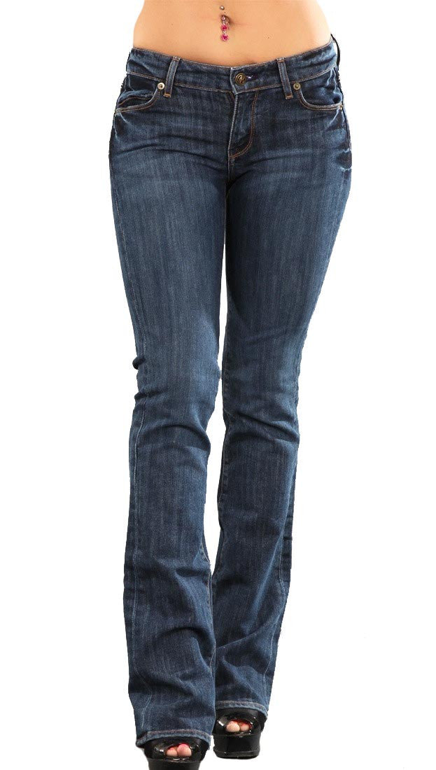 Rich and Skinny Boot Cut Jeans in Shadow