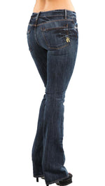 Rich and Skinny Boot Cut Jeans in Shadow