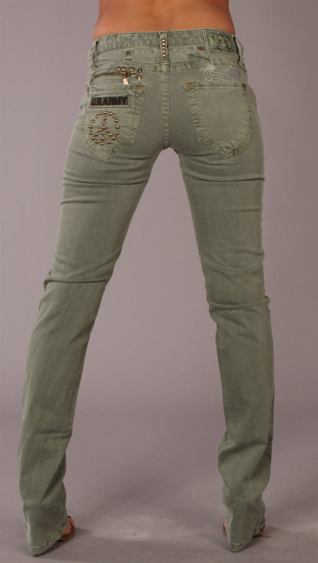 Robin's Jean Viet Green Army