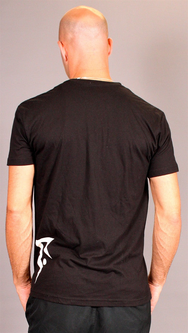 Rock Icon Mona Lisa Tee in Black