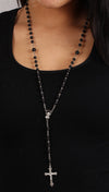 The Classic Rosary in Black