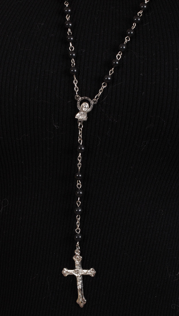 The Classic Rosary in Black