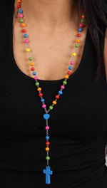 Multicolor Wooden Rosary