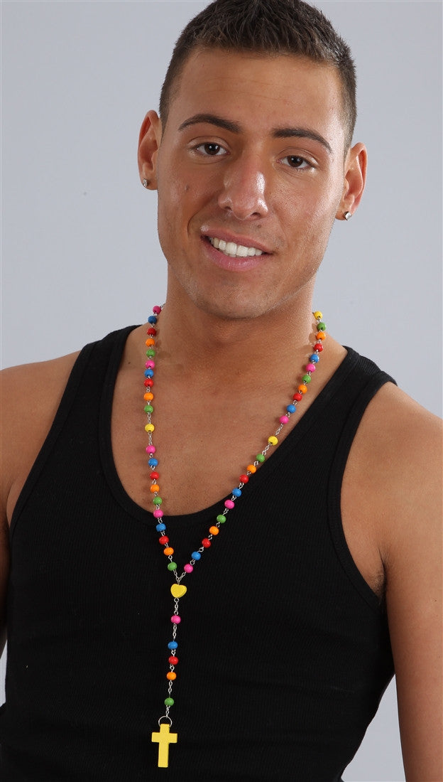 Multicolor Wooden Rosary