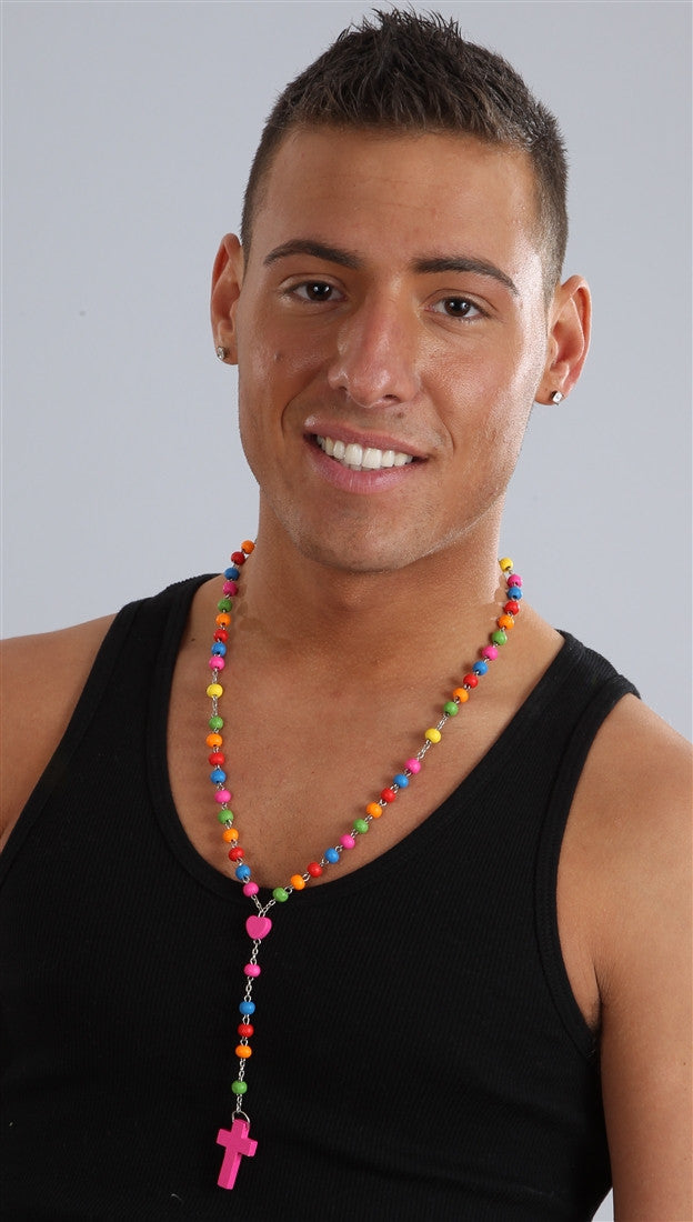 Multicolor Wooden Rosary