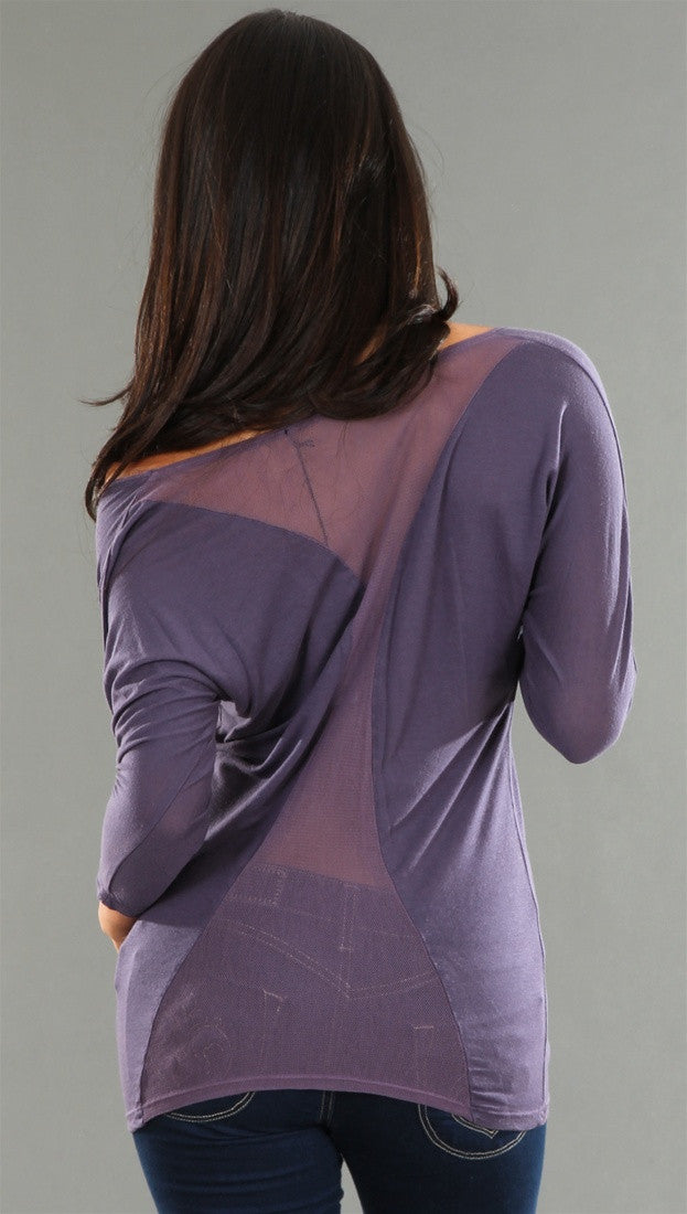 Salvage Sundance II Top in Purple